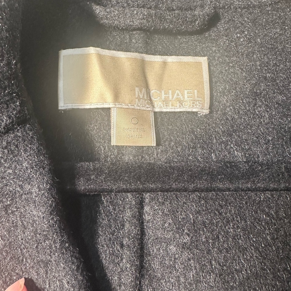 Michael Kors Charcoal Coat - Picture 3 of 11